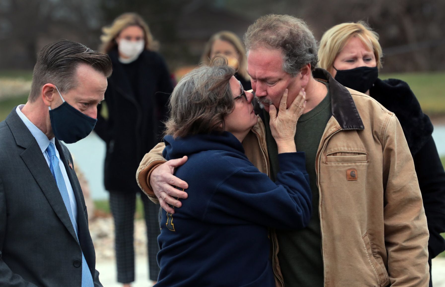 Tornado victims killed in Amazon building commemorated in Edwardsville